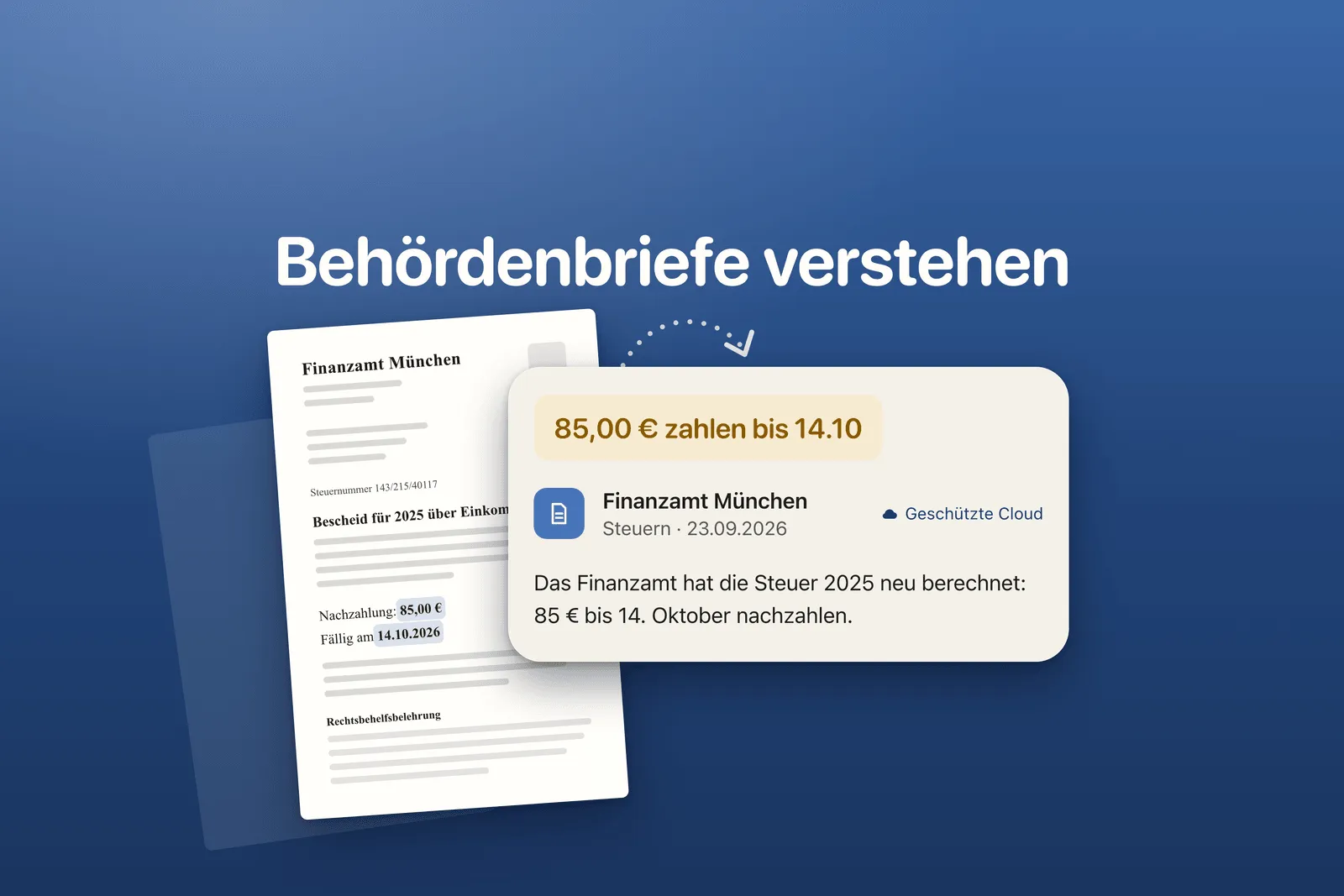 Bild für die Suchergebnisse von Postklar mit der Zeile Behördenbriefe verstehen
