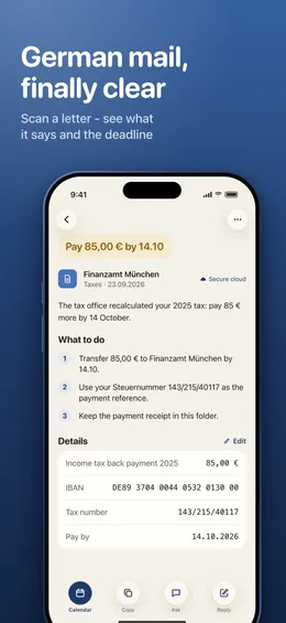 Letter Explainer: Postklar screenshot 1