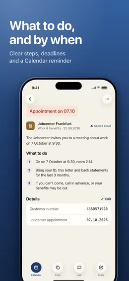 Letter Explainer: Postklar screenshot 3