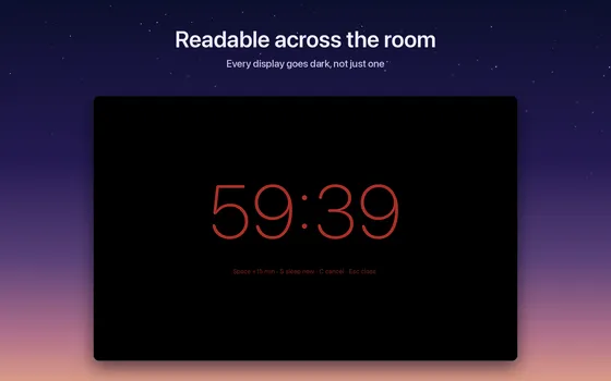 Sleep Timer: Menu Bar & Widget screenshot 3